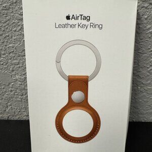 Apple AirTag Leather Key Ring
